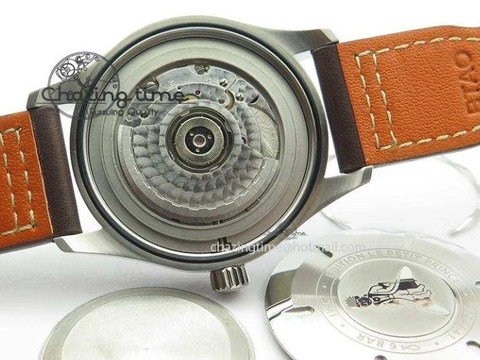 MIROTIME 0320 Mark XVIII Le Petit Prince IW327004 SS Mk Maker Best Edition Blue Dial On Brown Leather Strap A TimelessDesign 7296